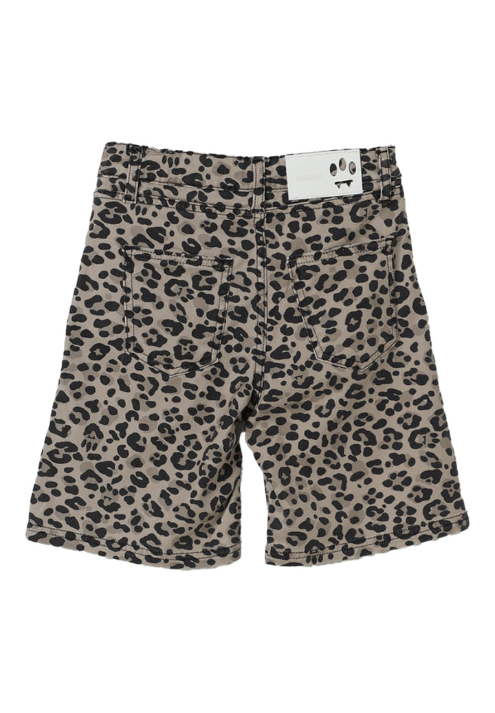 Mehrfarbige Bermudashorts für Mädchen