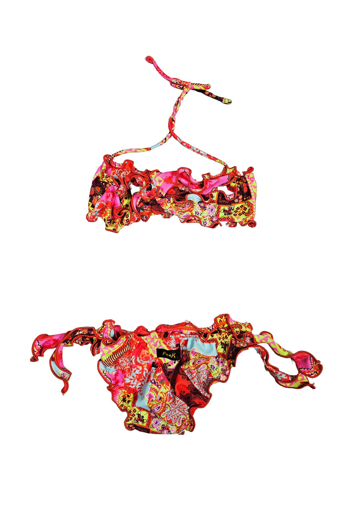 Costume bikini multicolor per bambina - Primamoda kids