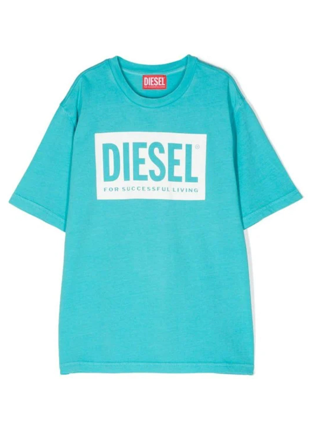 Camiseta turquesa para niña
