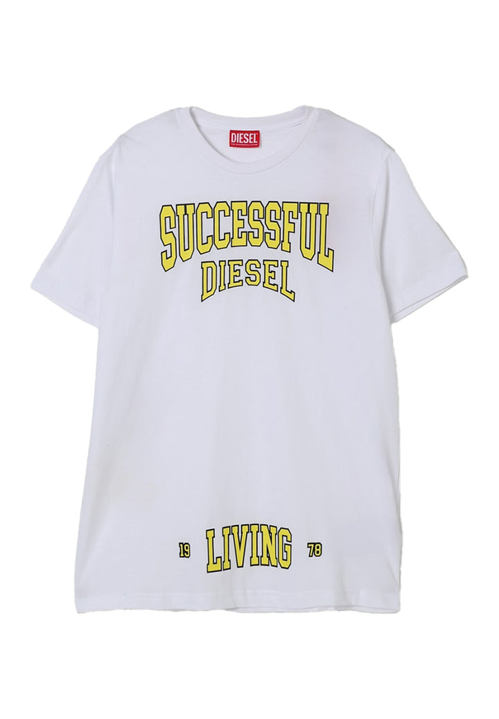 Weißes T-Shirt für Jungen