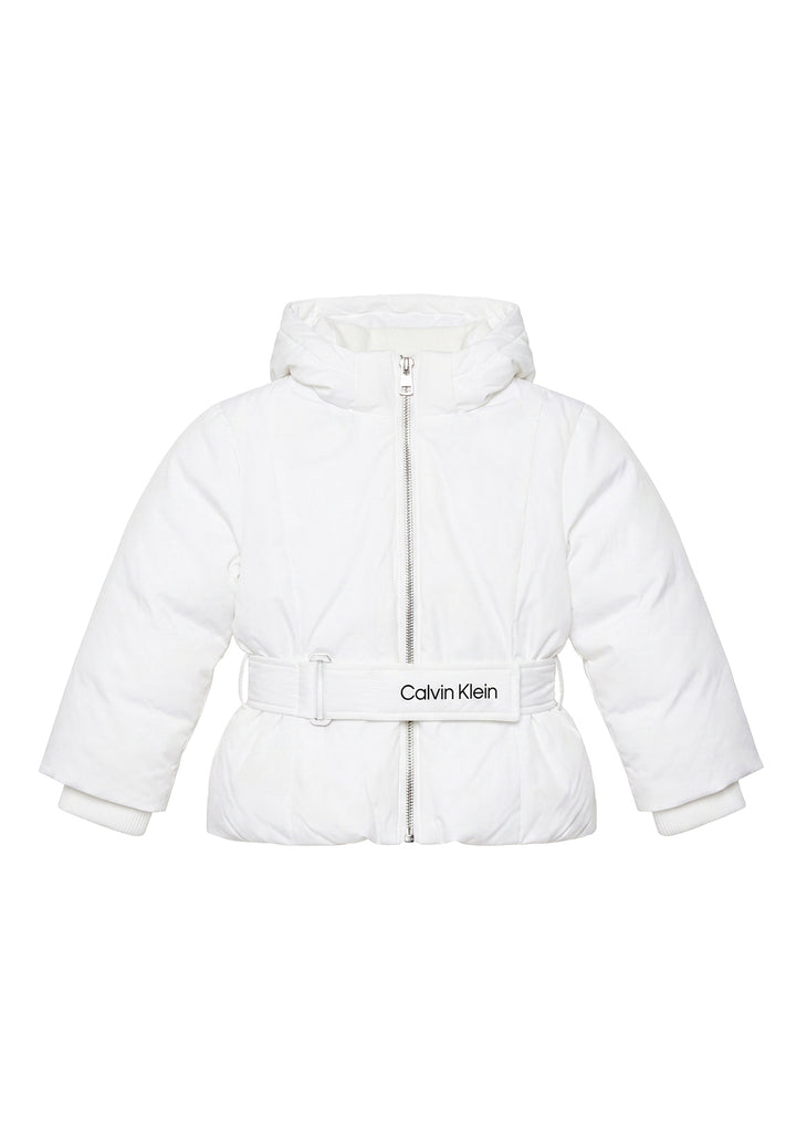 Chaqueta blanca para niña
