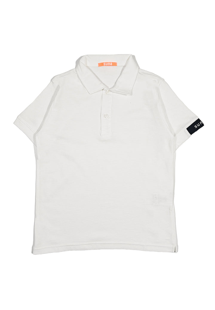Polo bianca per bambino - Primamoda kids