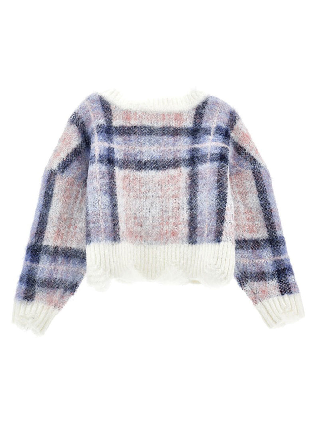 Blauer Pullover für Mädchen