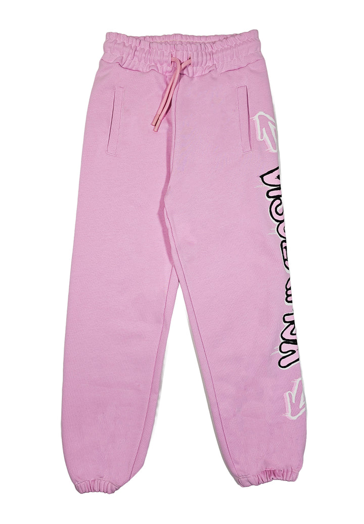 Pink sweatpants for girls