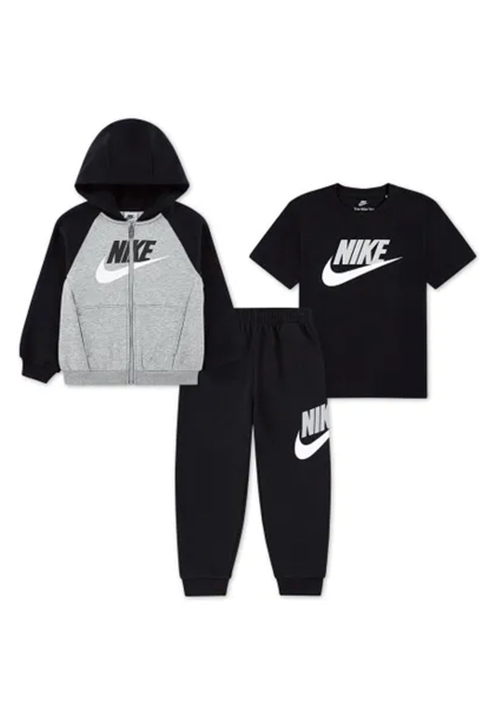 Traje de 3 piezas negro para niño
