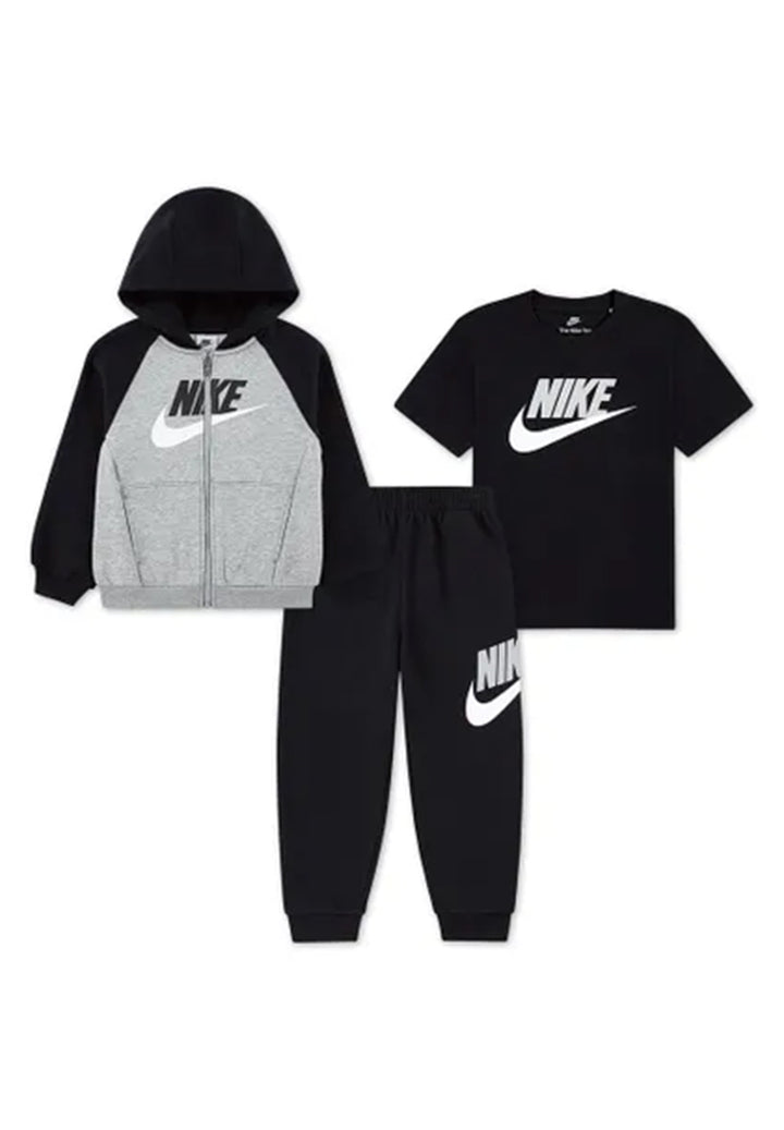 Traje de 3 piezas negro para niño