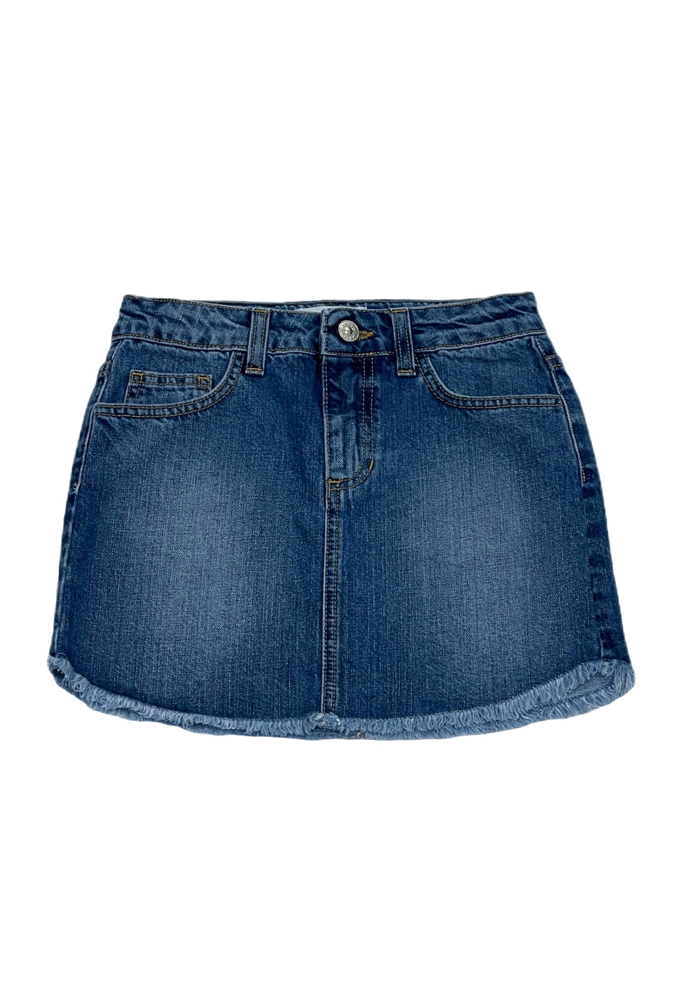 Jupe en jean bleu pour fille
