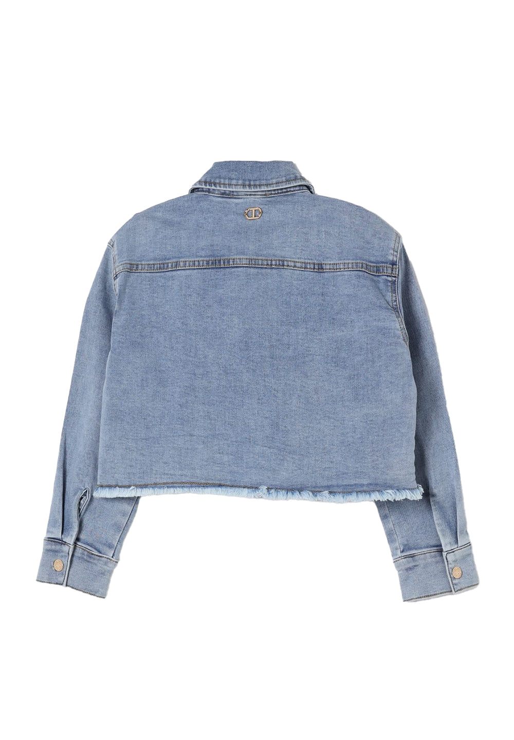 Blue denim jacket for girls