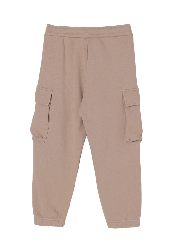 Beige sweatpants for boys