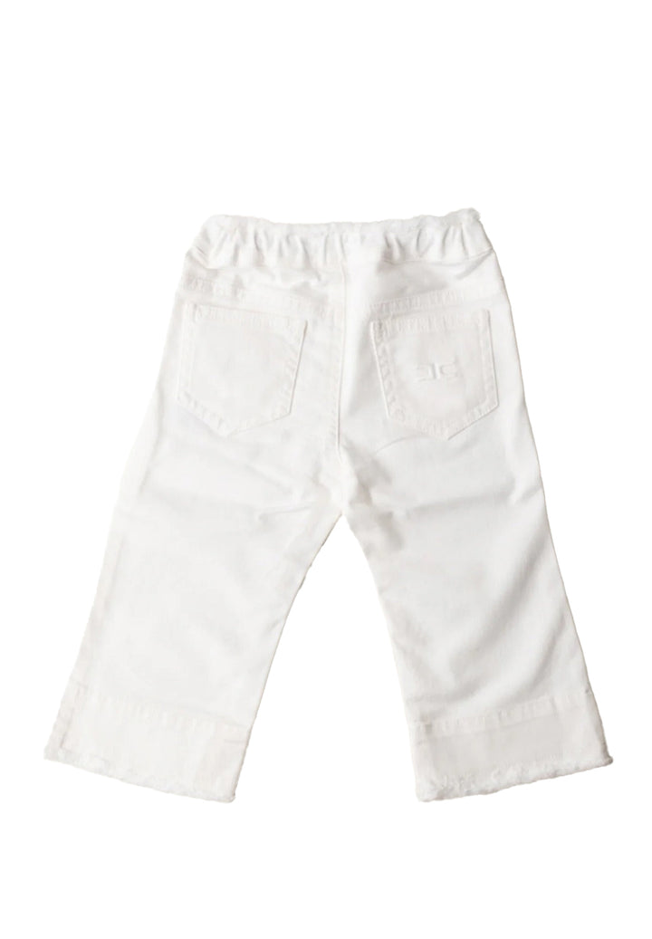 Pantalon blanc pour fille