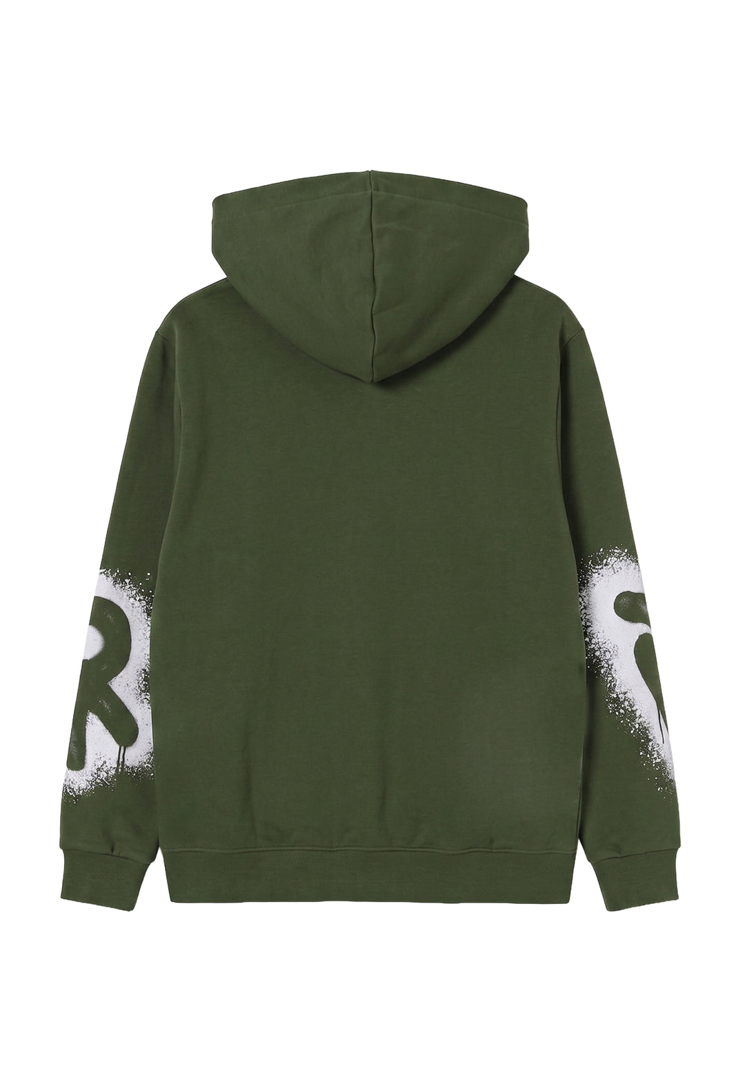 Grünes Sweatshirt mit Reißverschluss für Jungen