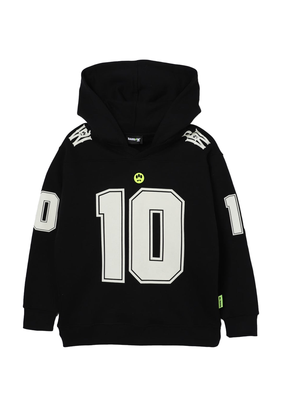 Schwarzer Unisex-Kapuzenpullover