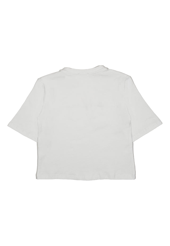 White baby girl t-shirt