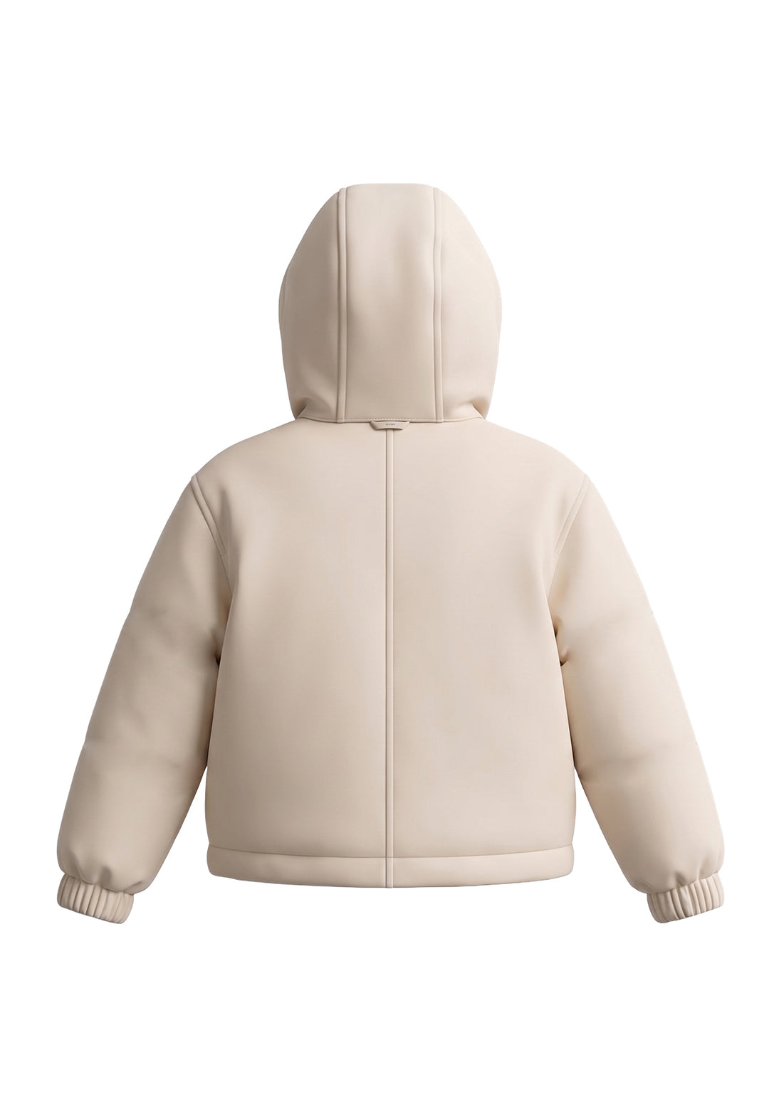 Chaqueta color crema para niña