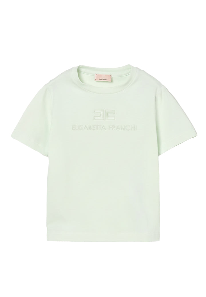 Camiseta color menta para bebé niña