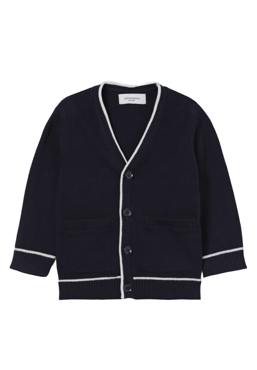 Cardigan bleu pour nouveau-nés