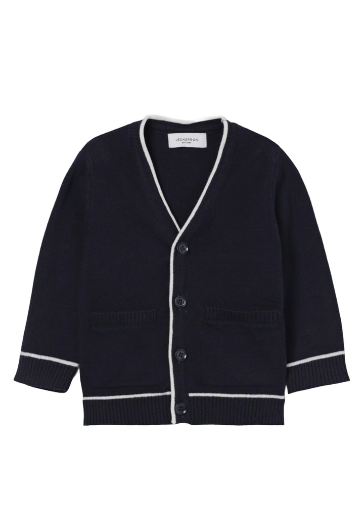 Cardigan bleu pour nouveau-nés