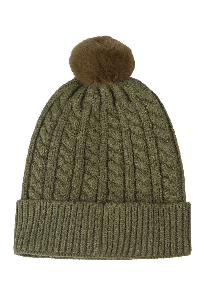 Green baby hat