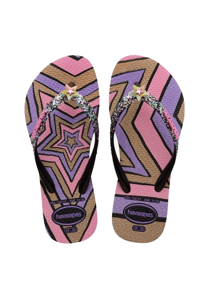 Ciabatte infradito multicolor per bambina - Primamoda kids