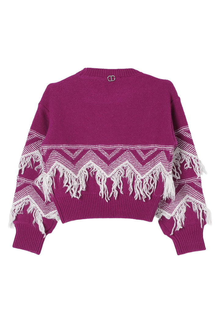 Jersey fucsia para niña
