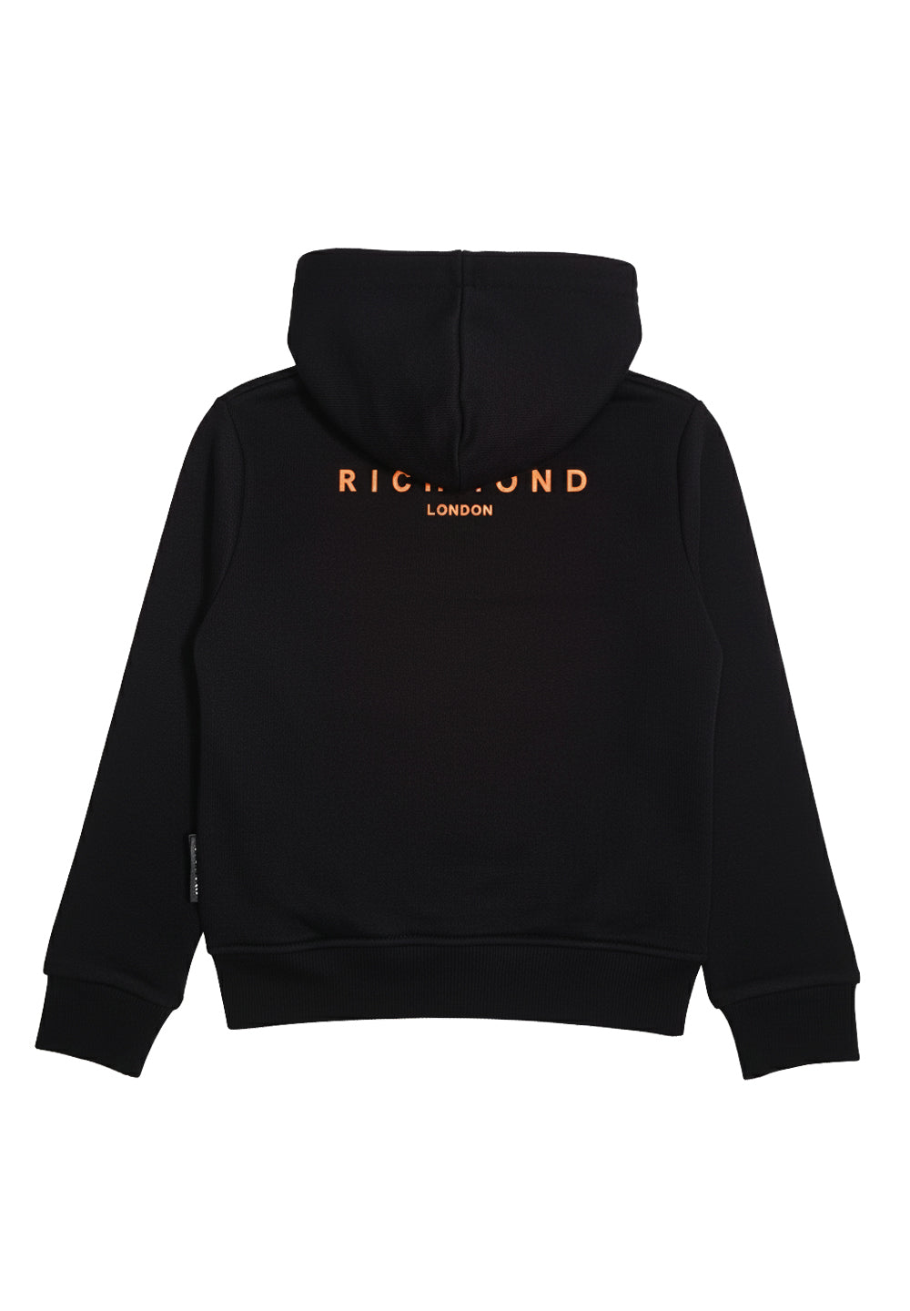 Black zip-up hoodie for baby