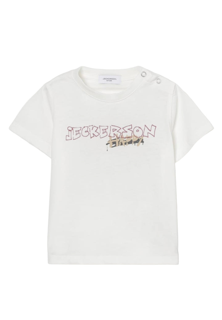 Cream-colored baby t-shirt