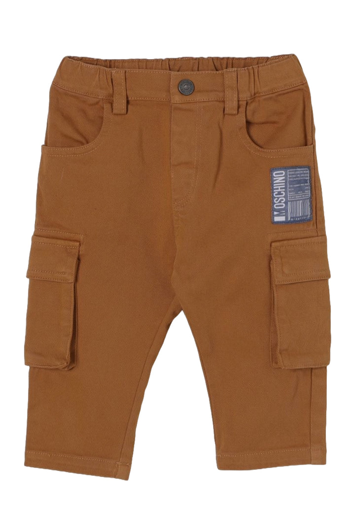 Kamelfarbene Hose für Neugeborene