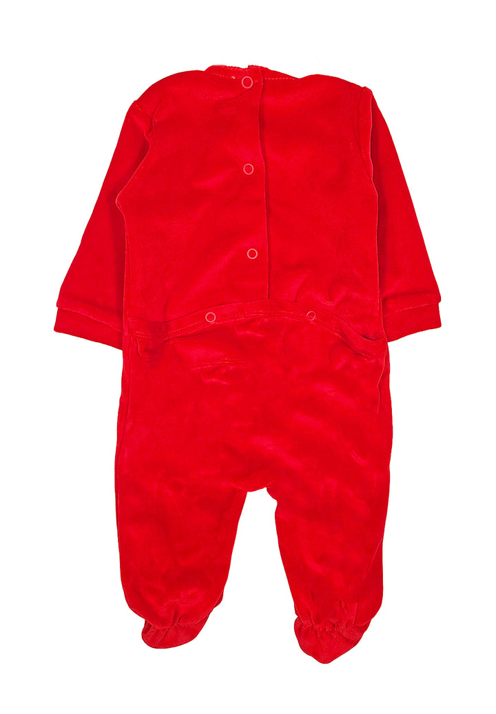 Roter Strampler für Neugeborene