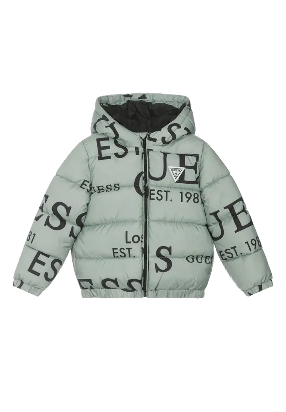Green baby jacket