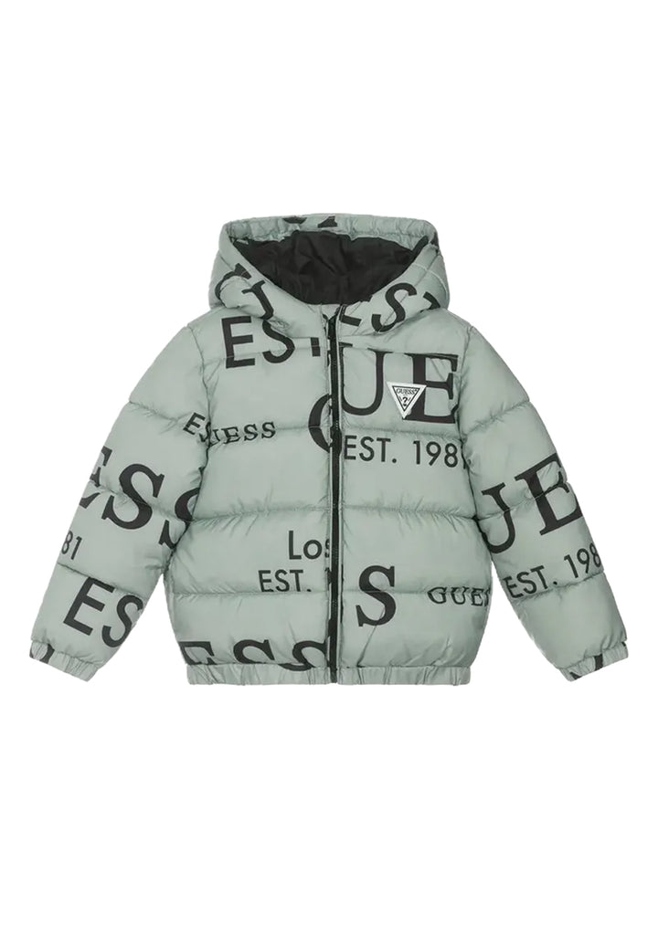 Green baby jacket