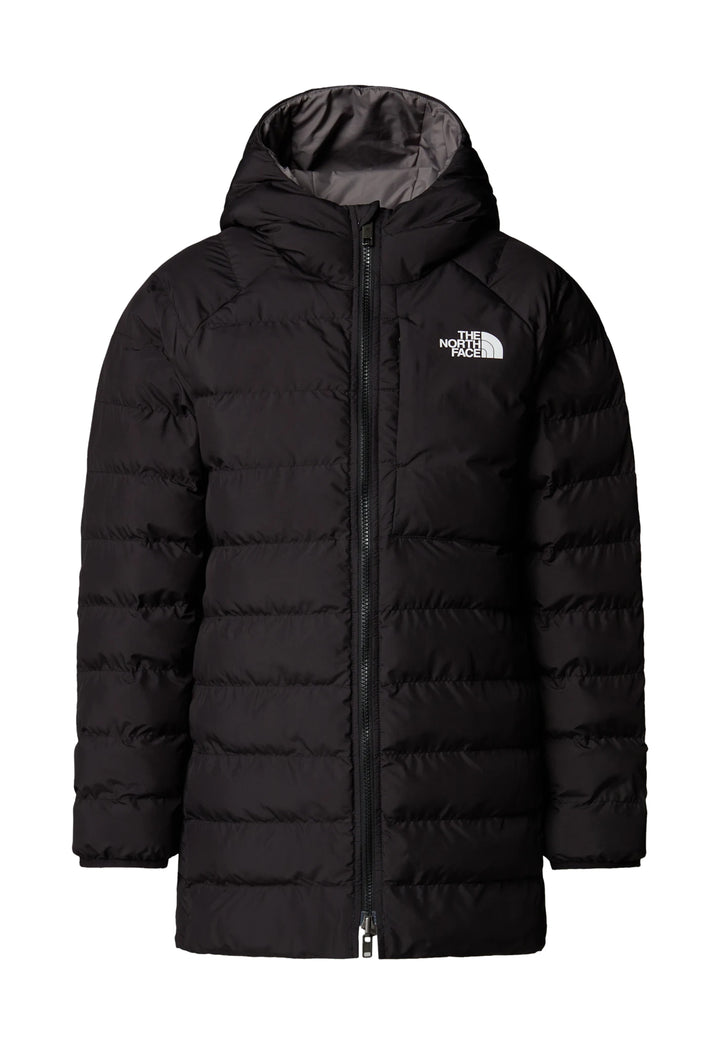 Chaqueta reversible negra para niña
