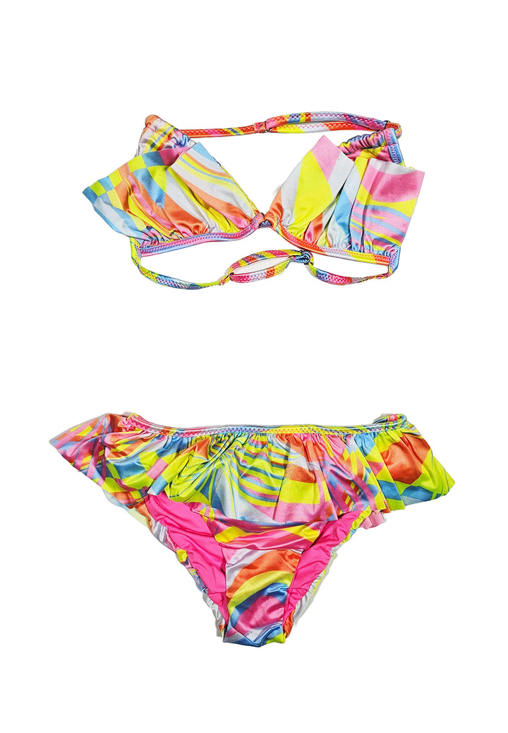 Costume bikini multicolor per bambina - Primamoda kids
