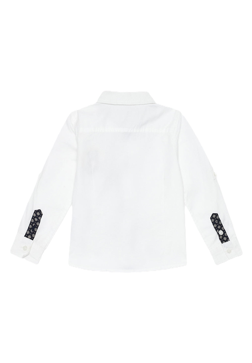 Camisa blanca para recién nacido