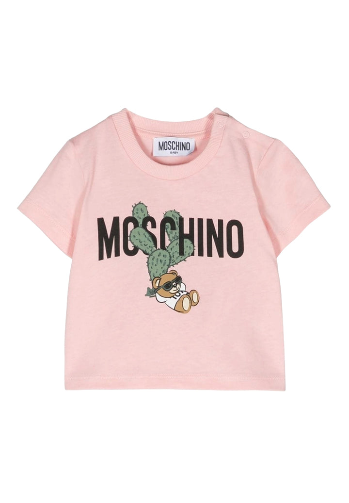 T-shirt rose pour fille