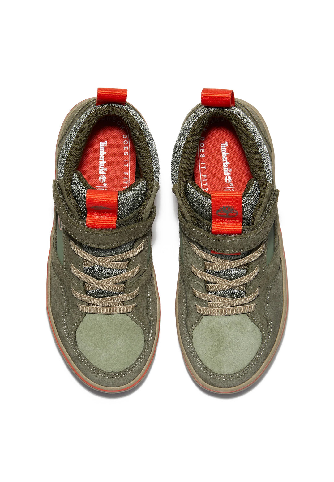 Grüne Schuhe für Kinder