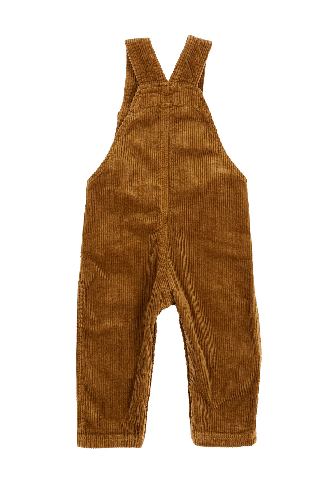 Brown dungarees for baby