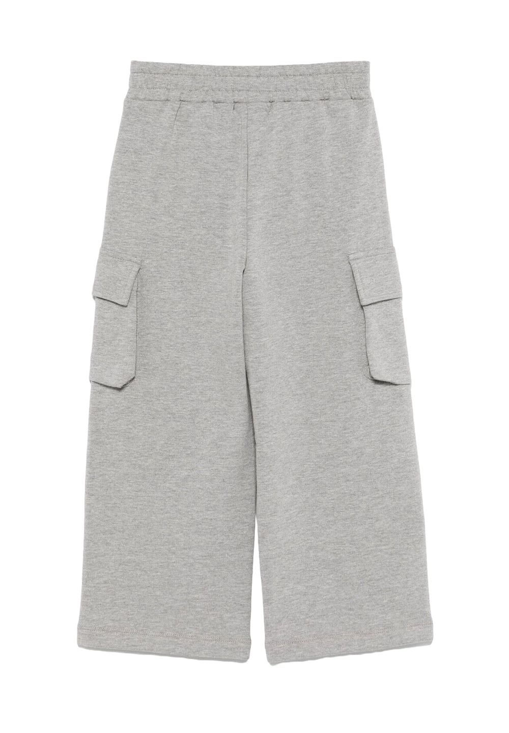 Pantalon de survêtement gris pour bébé fille