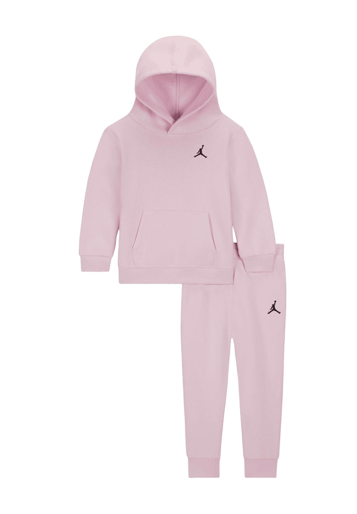 Pink sweatshirt set for baby girl