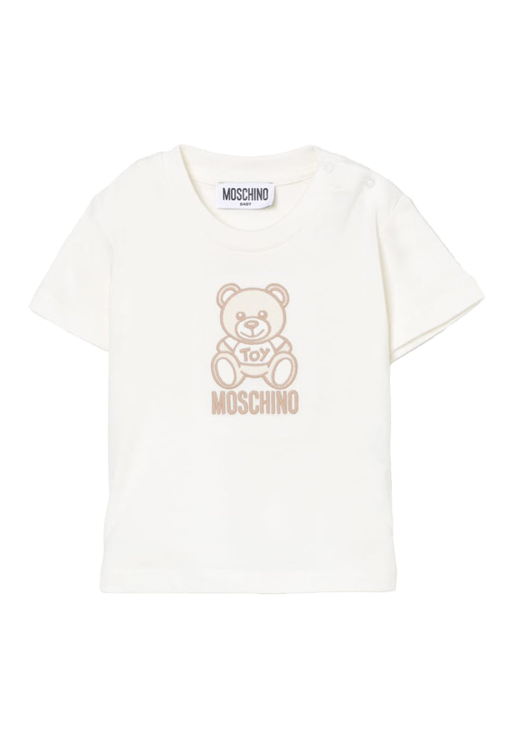 Cremefarbenes T-Shirt für Babys