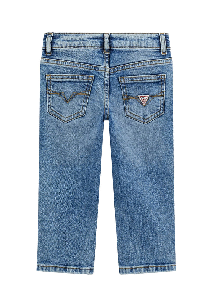 Jeans azul denim para niño