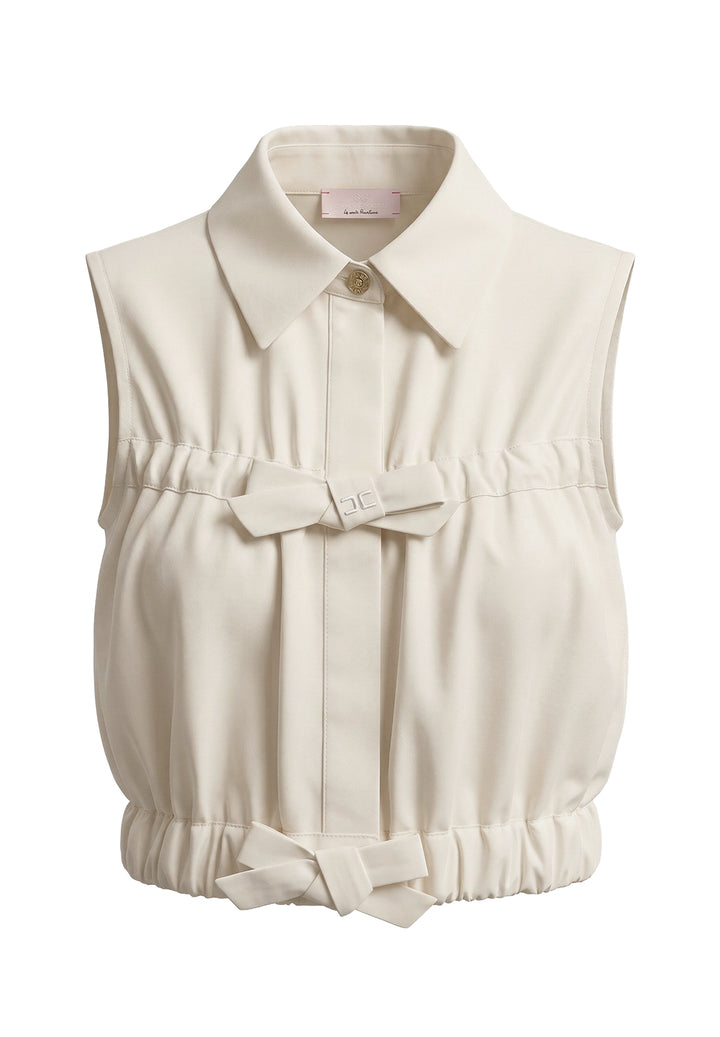 Cream blouse for girls