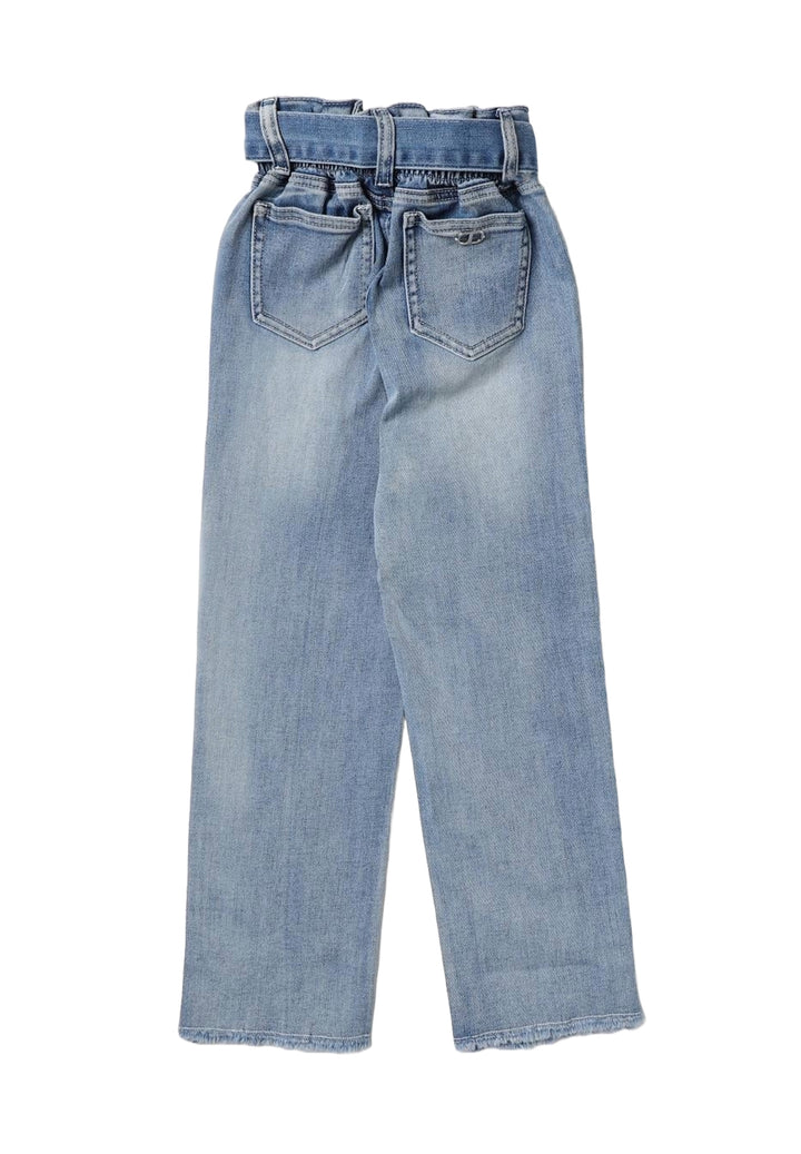 Blue denim jeans for girls