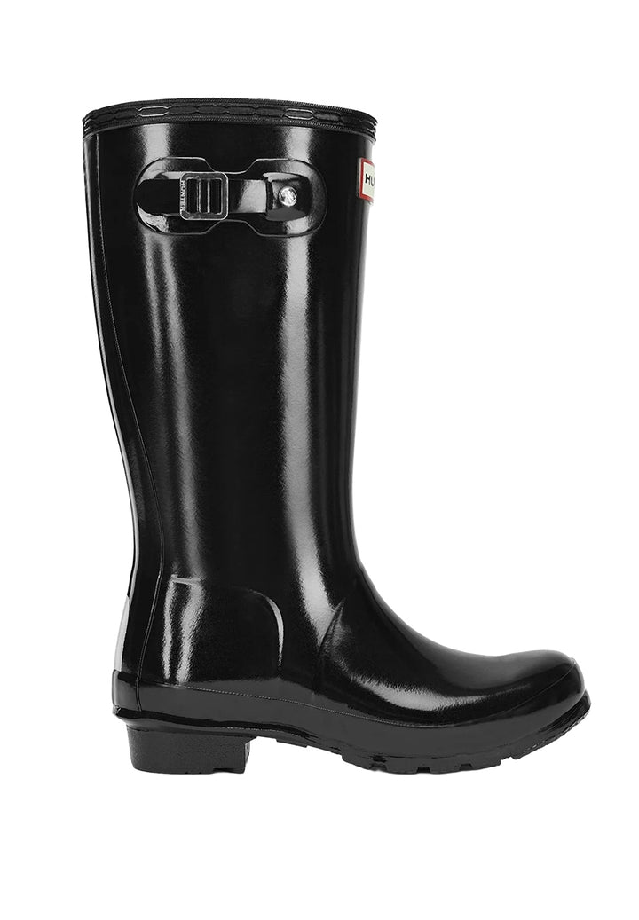 Botas de agua negras para niña