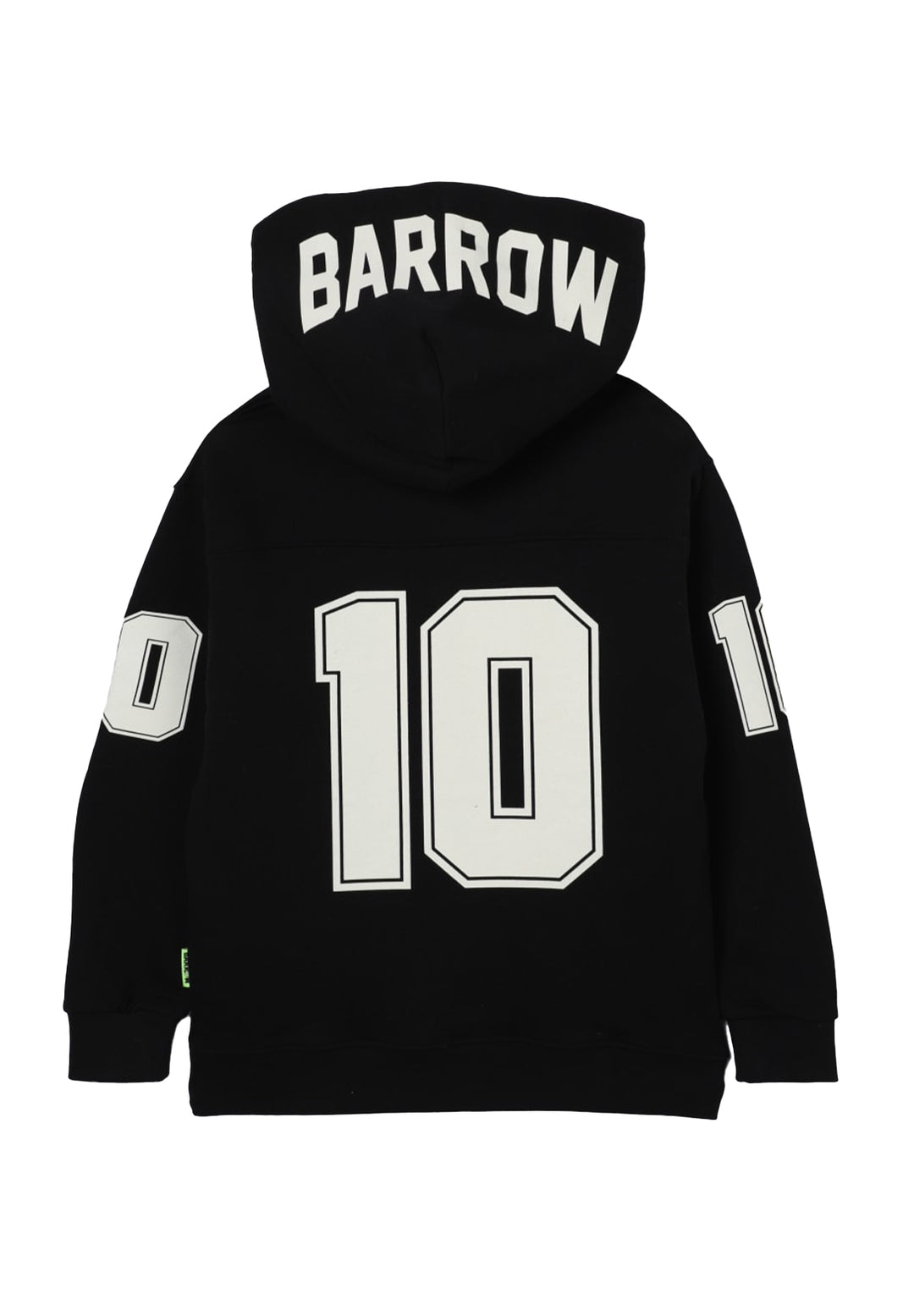 Schwarzer Unisex-Kapuzenpullover