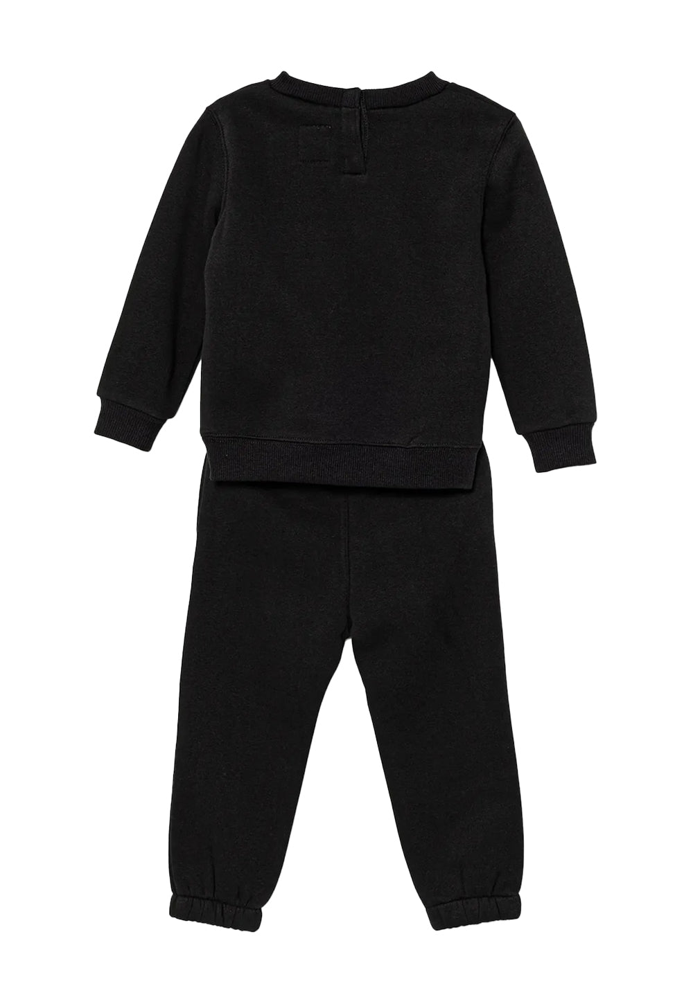 Ensemble sweat-shirt noir pour nouveau-né
