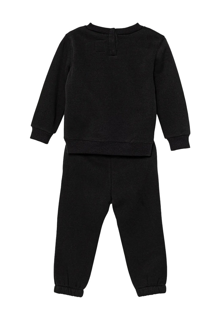 Ensemble sweat-shirt noir pour nouveau-né