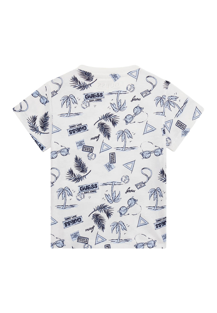 Weißes T-Shirt für Jungen