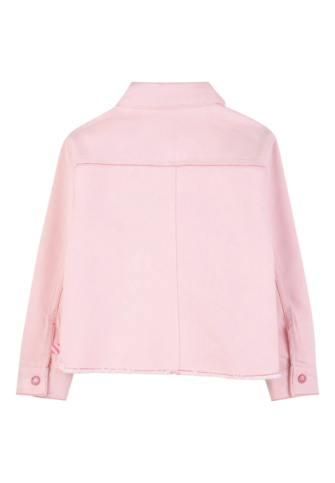 Chaqueta vaquera rosa para niña