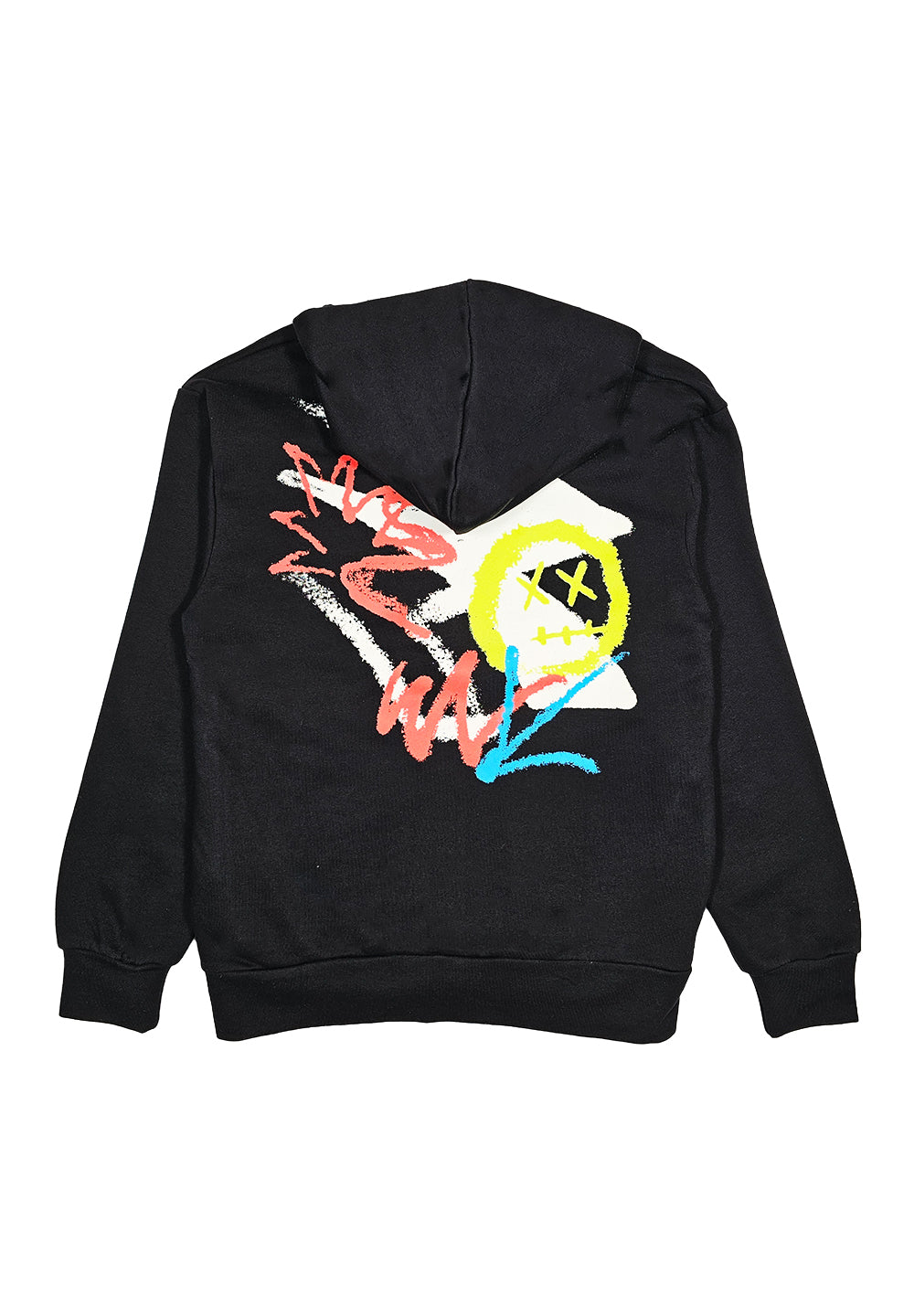 Felpa zip nera per bambino - Primamoda kids