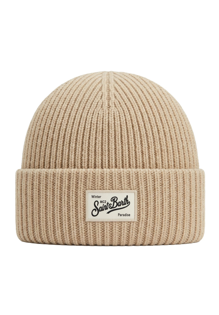 Unisex-Mütze in Beige